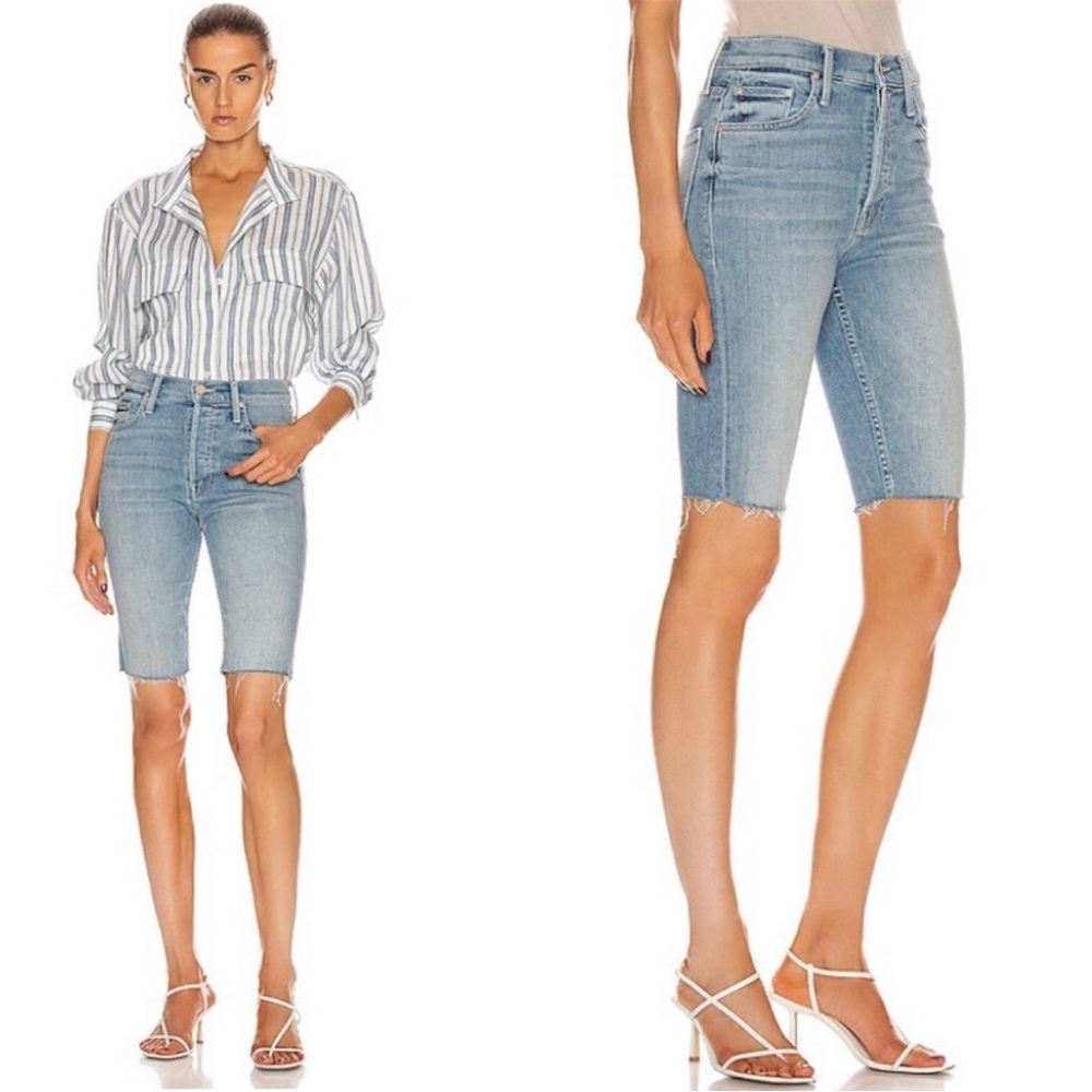 MOTHER Tomcat Bermuda Shorts in Jackpot Sz 25